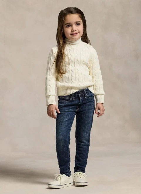 Пуловер 'Cable-Knit' Ralph Lauren Kids 2-6
