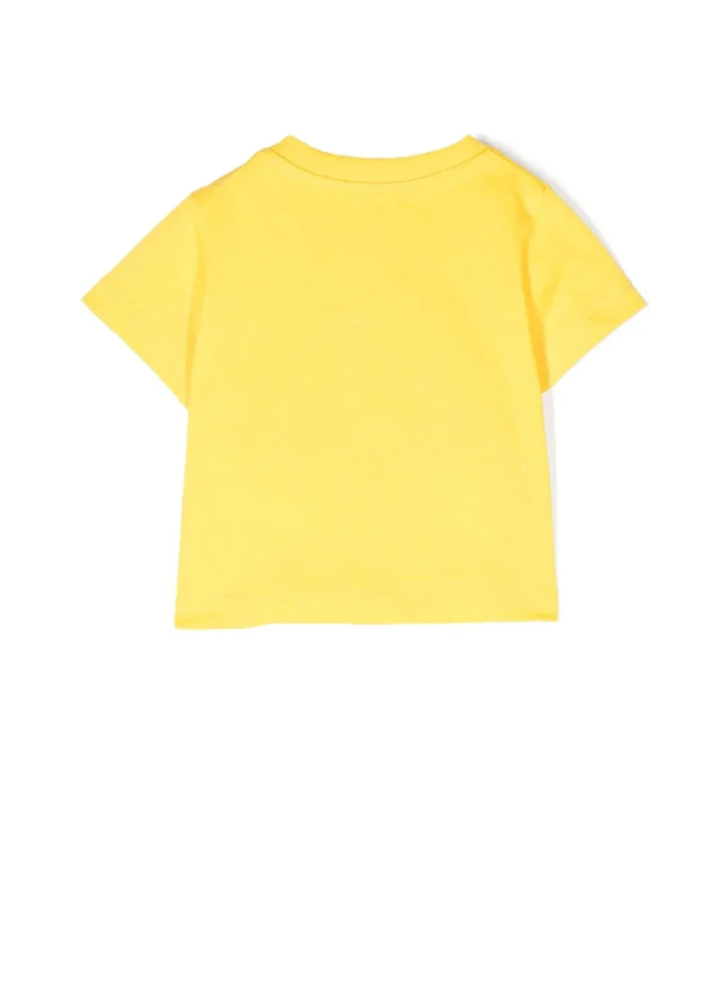 Тишърт с принт Moschino Kids — снимка 8