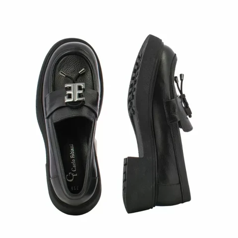 Дамски Лоуфър CARLO FABIANI – 253-718 BLACK — снимка 5