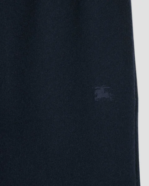 Cashmere Blend Jogging Pants in Navy — снимка 3