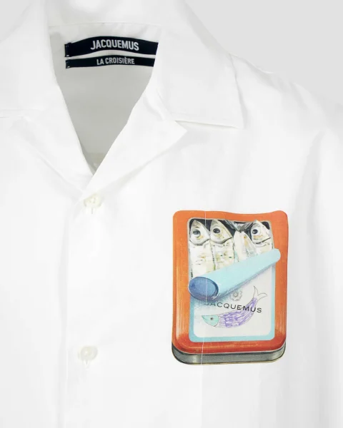 The Simon Shirt in White — снимка 2
