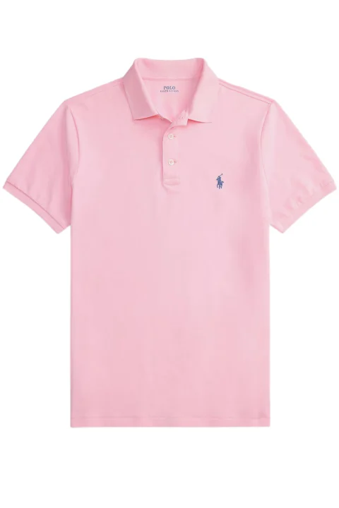 Polo Stretch Mesh-Ssl-Psh 710941439502 650 pink