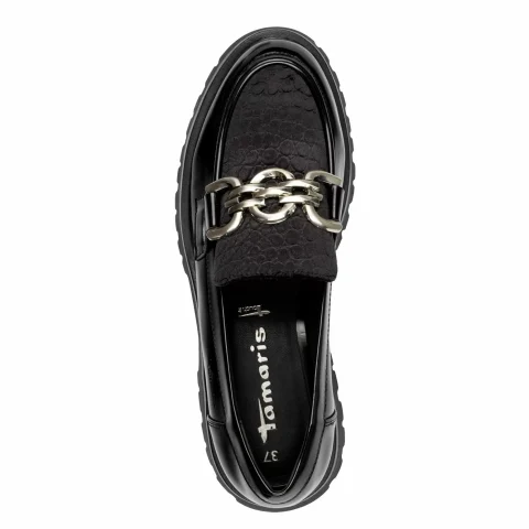 Дамски Лоуфър TAMARIS – 1-24759-45-001 BLACK — снимка 5