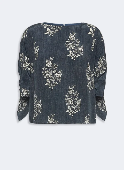 Блуза с принт Weekend Max Mara Wkdadone — снимка 7