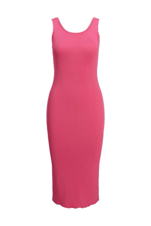 Рокля Jxapril Dress Knit 12237725 17-2230 TCX carmine rose