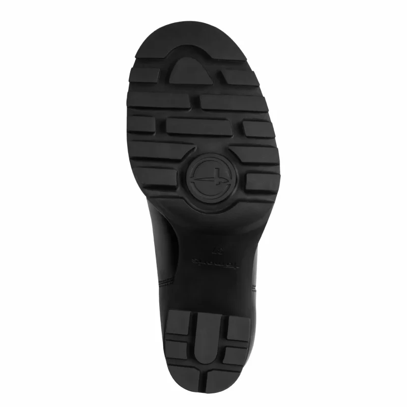 Дамски Боти На Ток TAMARIS – 1-25371-45-020 BLACK MATT — снимка 6
