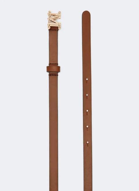 Кожен колан 'M monogram' Max Mara Mgraziata15 — снимка 2