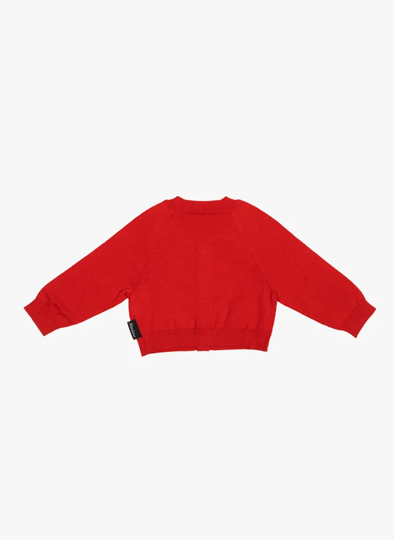 Жилетка с бродерия Moschino Kids — снимка 5