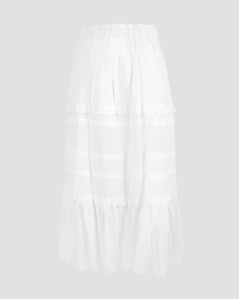 Diya Skirt in White — снимка 2