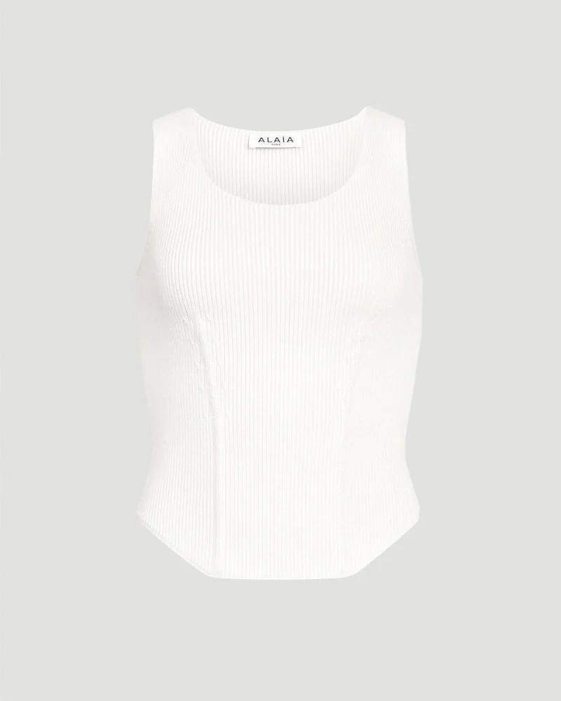 Corset Wool Top