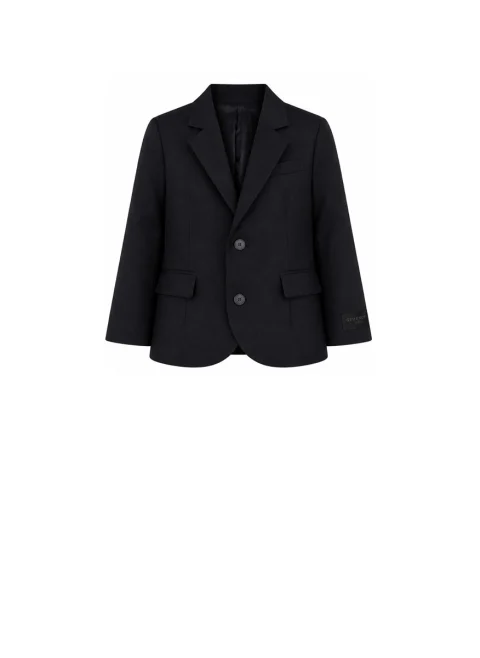 Едноредно сако с вълна Givenchy Kids