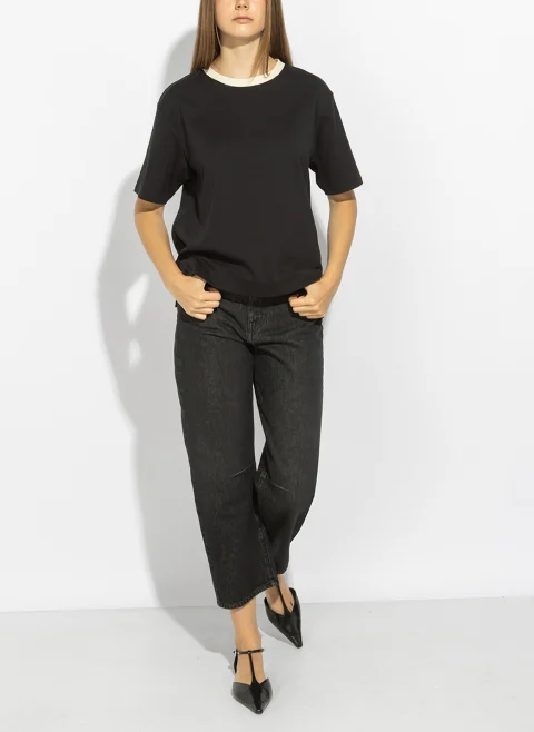 Тишърт 'Boxy fit' Weekend Max Mara Wkdmultid — снимка 11