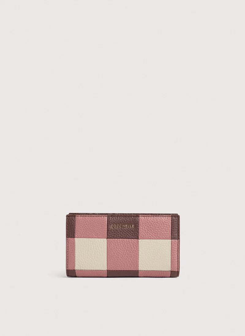 Портфейл Coccinelle Metallic Large Multi Winter Rose