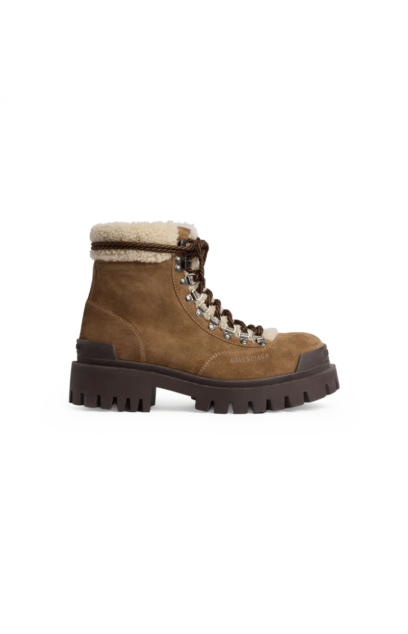 Combat Strike Winter Boot in Brown