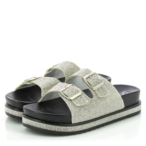 Дамски Плажни Чехли L&L MILANO – L-318 NERO — снимка 3