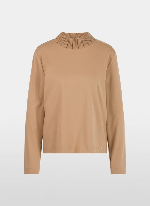 Блуза с плетени детайли Marc Cain Collections — снимка 6