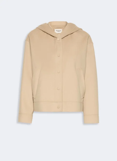 Яке от фина вълна Weekend Max Mara Wkdridente — снимка 8