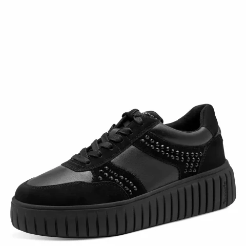 Дамски Сникърс TAMARIS – 1-23776-45-007 BLACK UNI — снимка 3
