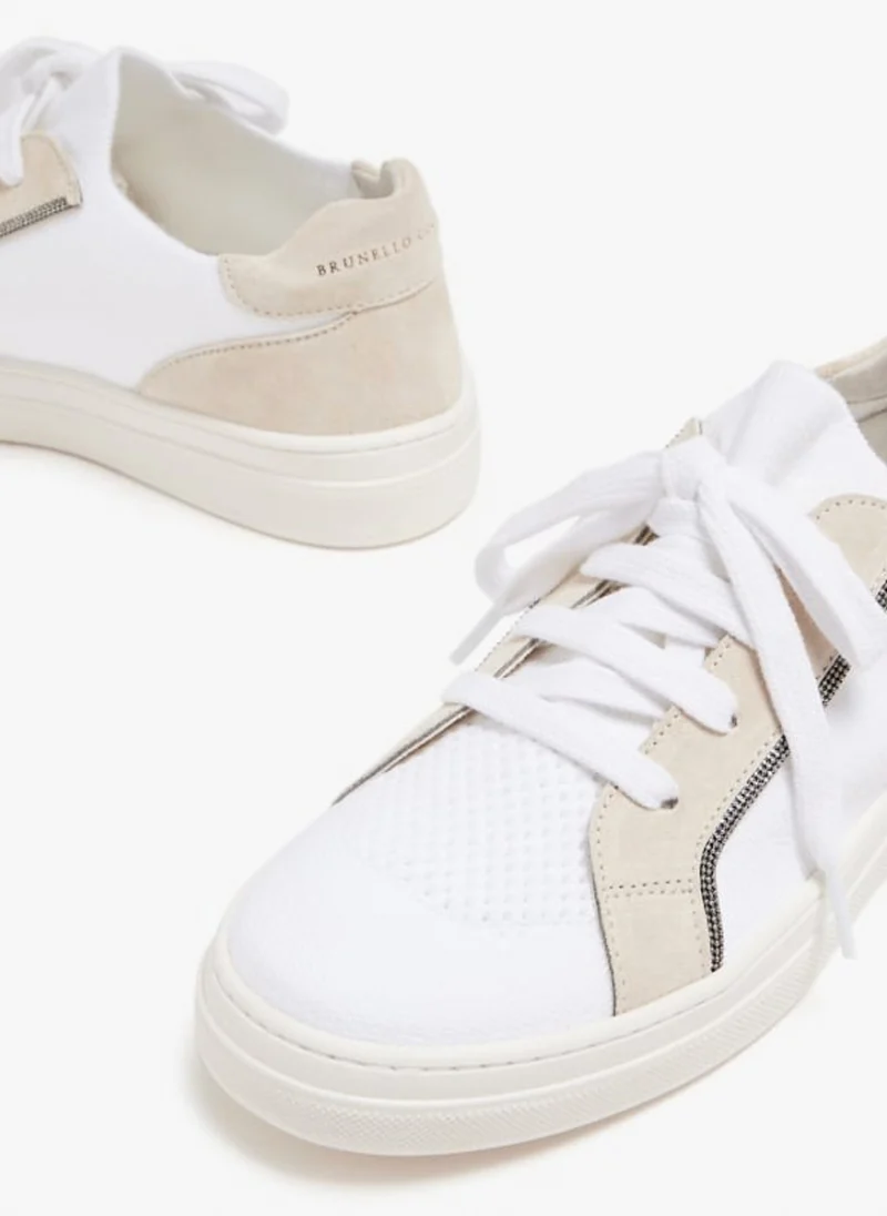 Кецове с монили Brunello Cucinelli Kids — снимка 4