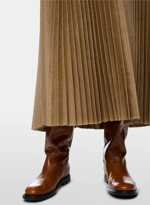 Плисирана пола с вълна Marc Cain Collections — снимка 6