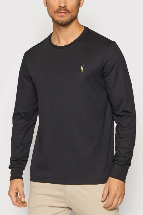 Блуза Lscncmslm2 710760121001 001 black — снимка 2