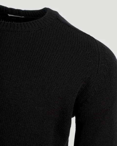Cashmere Sweater in Black — снимка 2