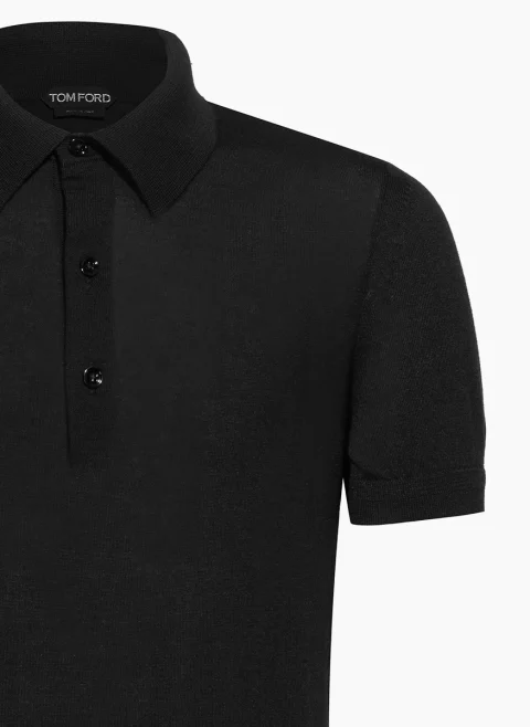 Полошърт от кашмир и коприна Tom Ford — снимка 9