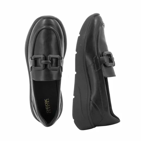 Дамски Мокасини GEOX – D46MXB D CRISTAEL BLACK — снимка 5