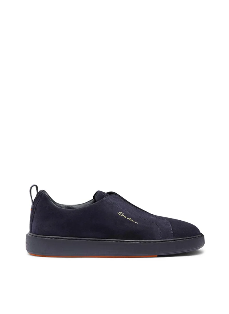 Велурени кецове 'Slip-on' Santoni