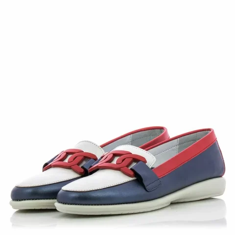 Дамски Мокасини RELAX ANATOMIC – E-1271-666 BLUE — снимка 3