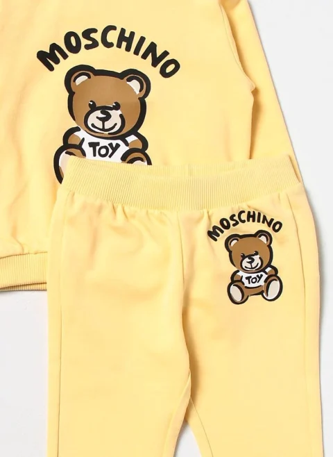 Спортен комплект с принт Moschino Kids — снимка 3