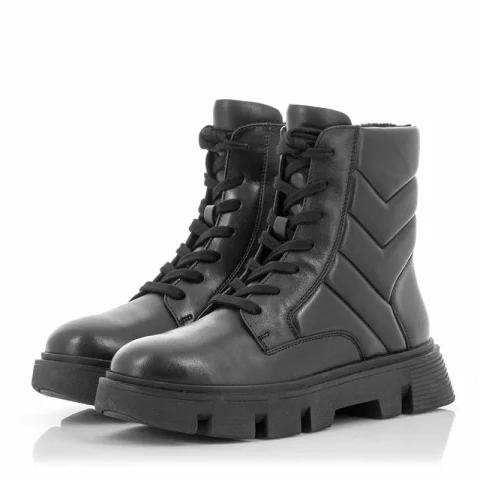 Дамски Кубинки GEOX – D46UAG D VILDE BLACK — снимка 3