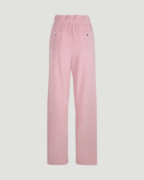 Pale Pink Velour Pants — снимка 2