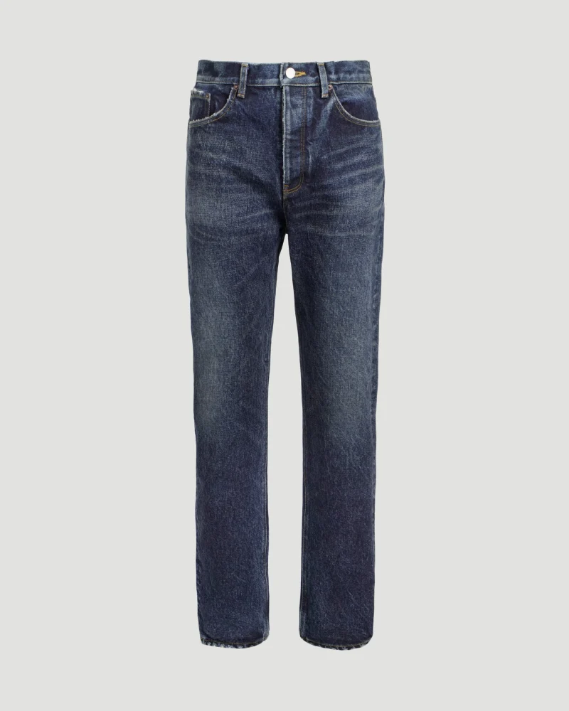 Relaxed Jeans in Navy Blue