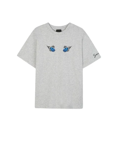 Тишърт с принт 'Evil eye' Givenchy Kids