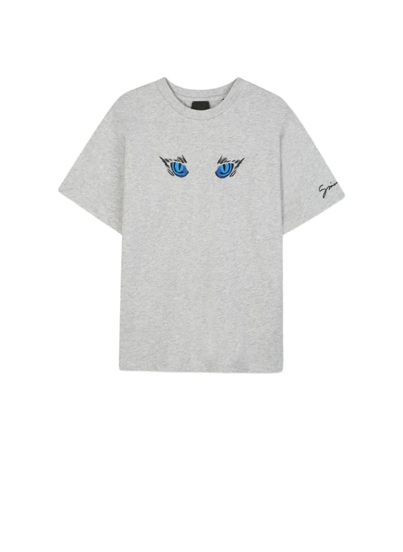 Тишърт с принт 'Evil eye' Givenchy Kids