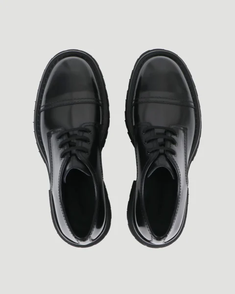 Derbi Shoes in Shiny Leather — снимка 2