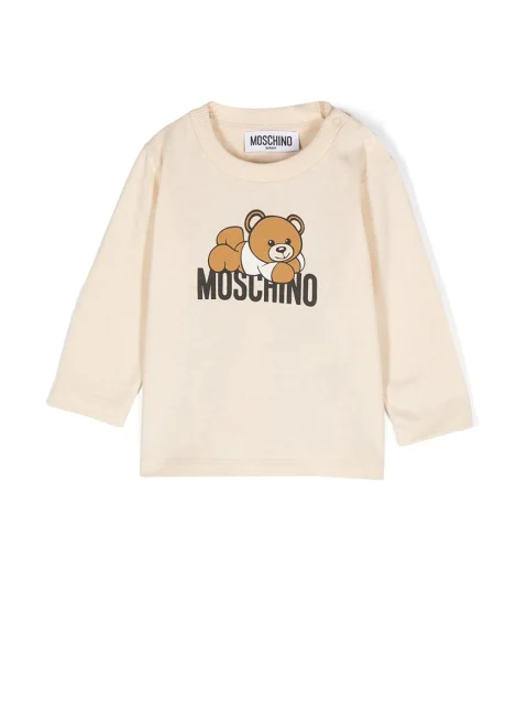 Блуза с принт 'Teddy Bear' Moschino Kids