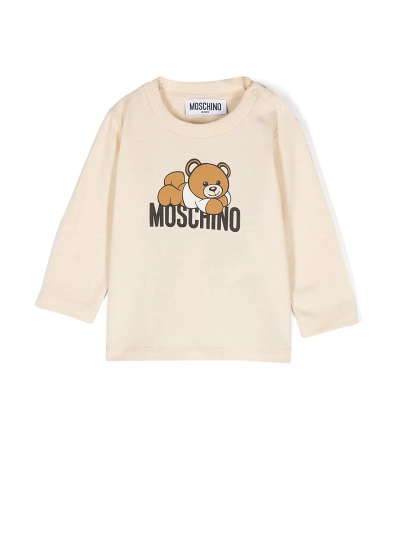 Блуза с принт 'Teddy Bear' Moschino Kids