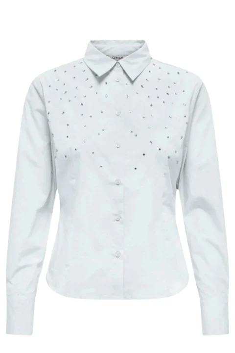 Риза Onlevora Aida Ls Fit 15366704 11-0601 TCX bright white