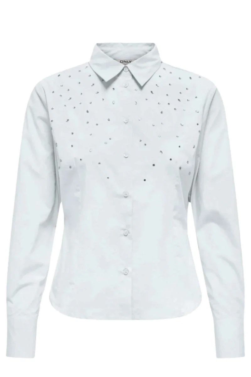 Риза Onlevora Aida Ls Fit 15366704 11-0601 TCX bright white