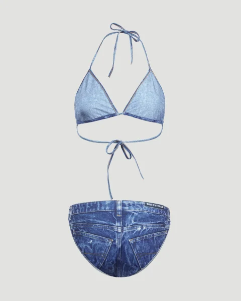Trompe-l'Œil Bikini Set — снимка 2