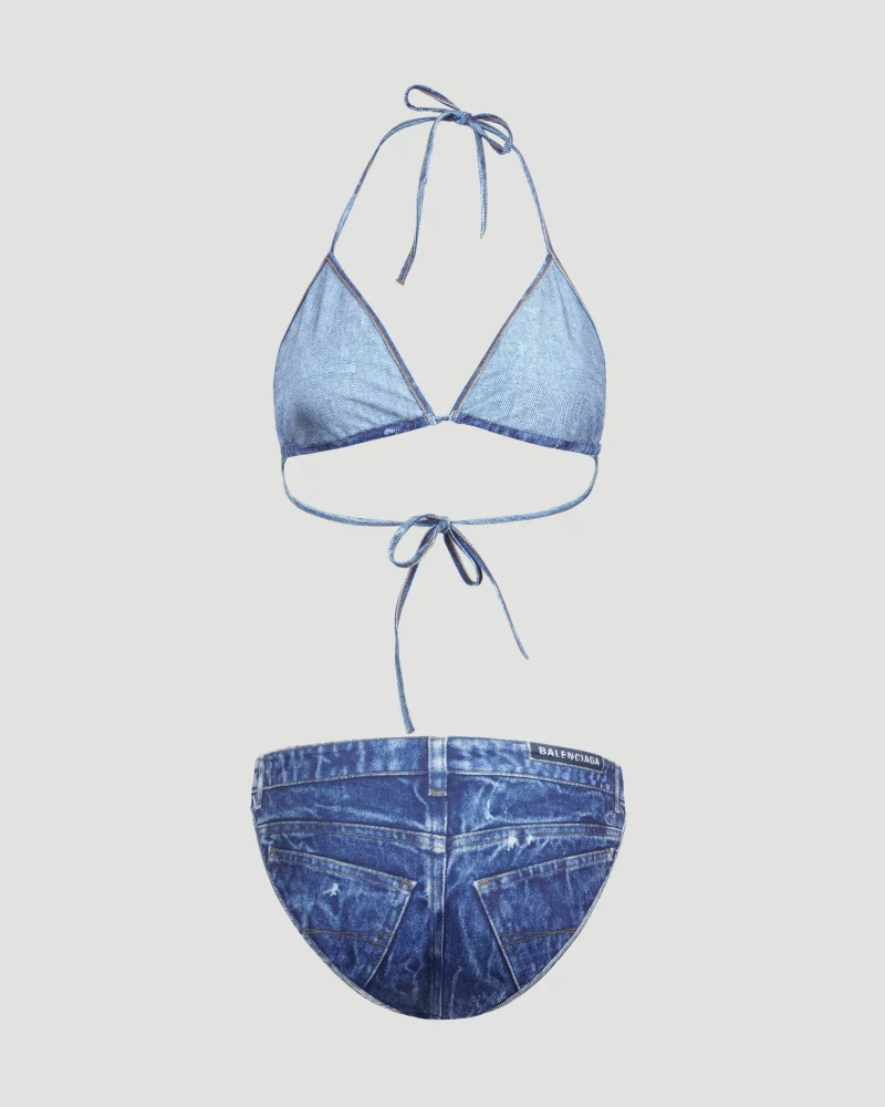 Trompe-l'Œil Bikini Set — снимка 2