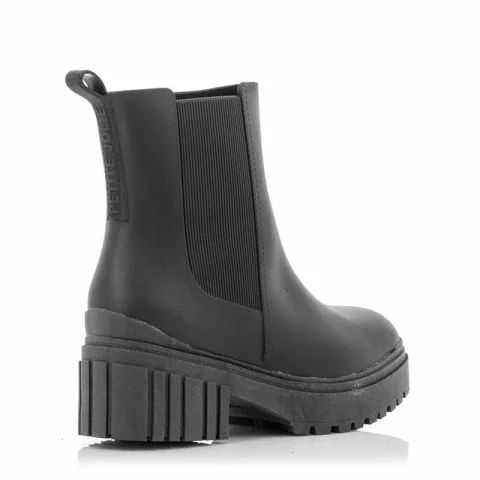 Дамски Гумени Боти PETITE JOLIE – PJ6156 J-LASTIC BLACK/BLACK/WHITE — снимка 2