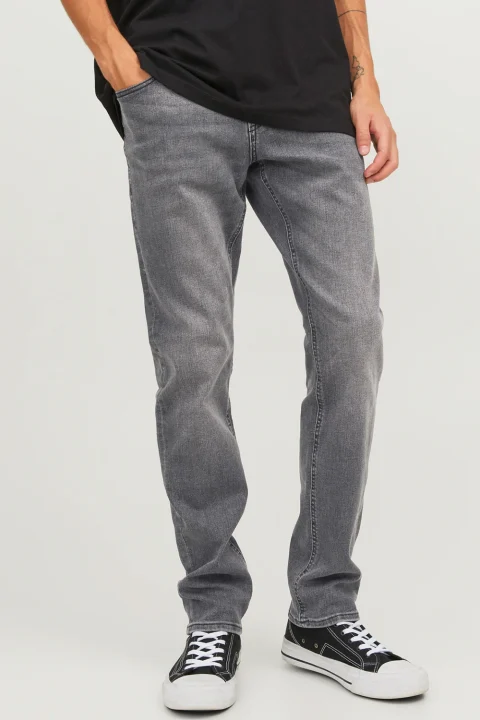 Jeans Jjiglenn Jjoriginal Sq 349 12243599 BS000031 black denim — снимка 2