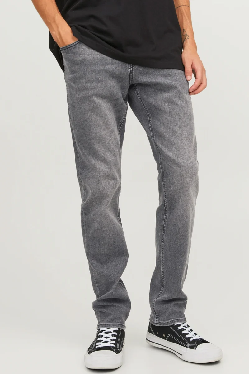 Jeans Jjiglenn Jjoriginal Sq 349 12243599 BS000031 black denim — снимка 2