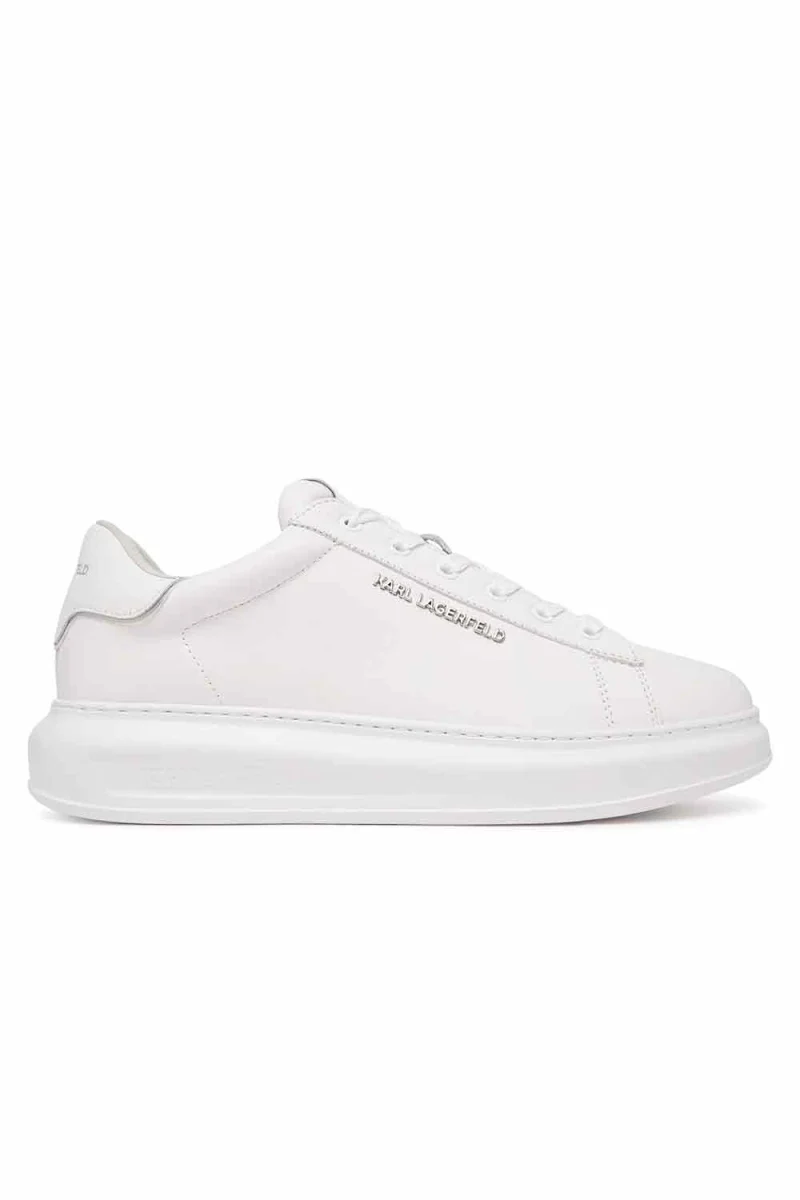 Sneakers Kapri Mens Lo Lace Lthr KL52581 01w-white lthr / mono