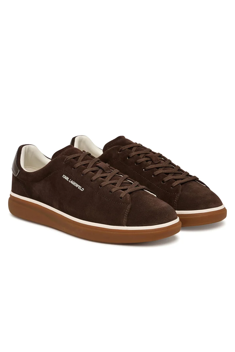 Sneakers Kane Lo Lace Suede KL53527 5ch-chocolate suede — снимка 2
