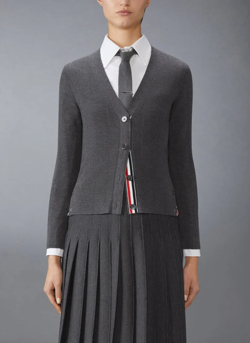 Жилетка от вълна и коприна Thom Browne