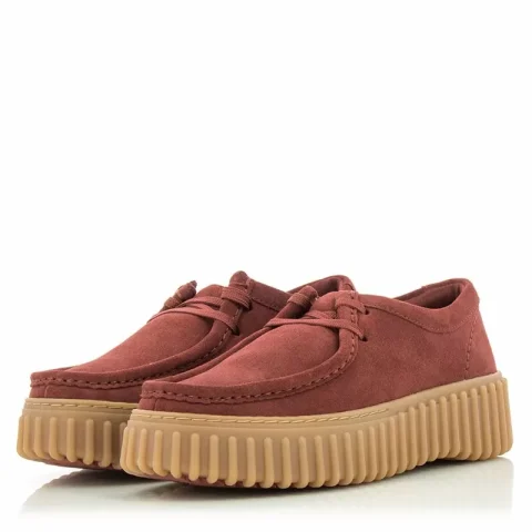 Дамски Ежедневни CLARKS – 26173851 TORHILL BEE CHESTNUT SUEDE — снимка 2